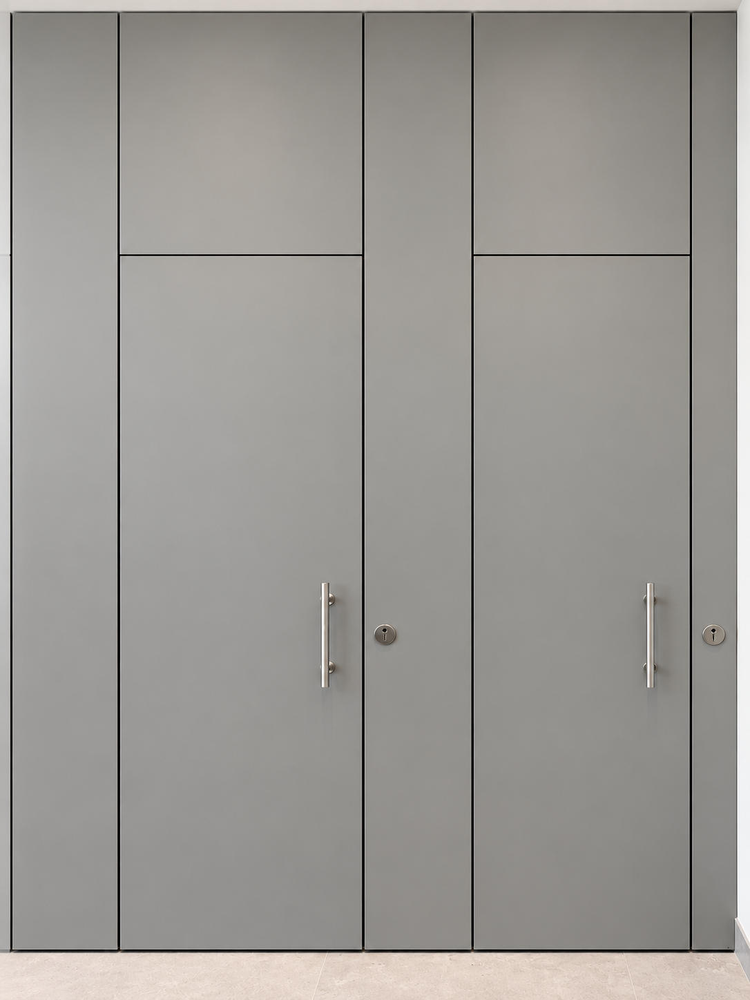 Full-height INFINITY doors at Johns Hopkins University — left view